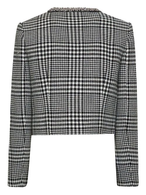 Houndstooth jacket SELF PORTRAIT | PF25111JBLACKANDWHITE